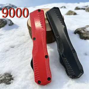 9000 Series EDC Knife - Stainless Steel Blade with Non-Slip Grip, Compact Foldable Design for Outdoor Adventures & Daily Use