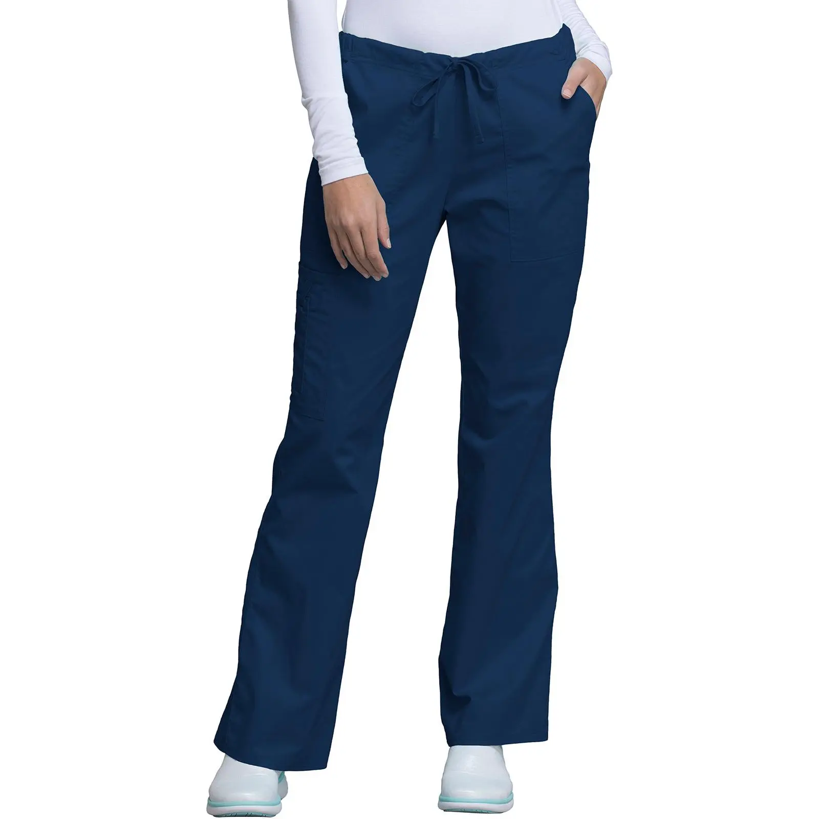 Clearance Cherokee Workwear Core Stretch Petite Drawstring Pants