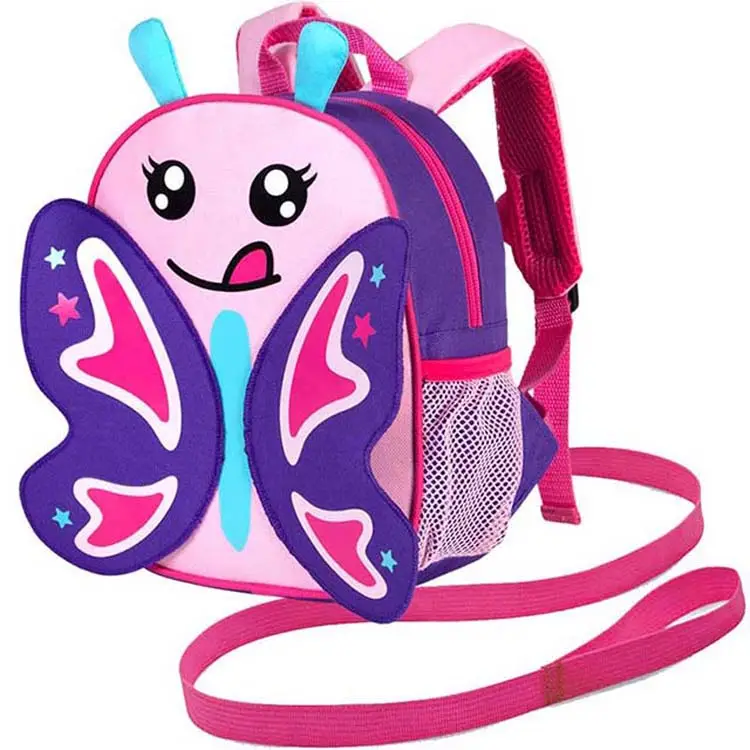 Toddler Backpack Leash, 9.5" Kids Safety Leashes Bookbag for Children Girls