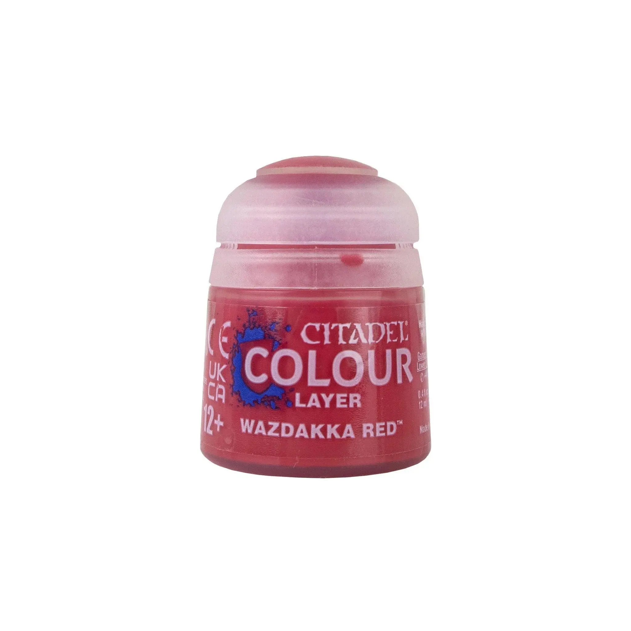 Citadel Paint: Layer - Wazdakka Red Citadel Paint: Layer - Wazdakka Red