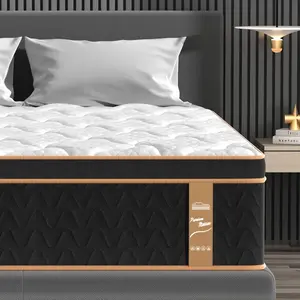 BedStory 12'' F/Q/K Mattress,family room sweet night safe foam removable cover Medium Firm Hybrid Spring Cooling Twin memory foam