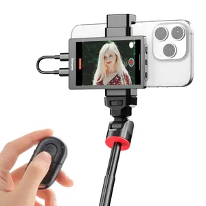 Magnetic Vlog Selfie Monitor with Clip