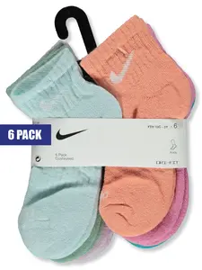Nike Ankle Socks - Cushioned - Dri-Fit - 6-Pack - Multicolor