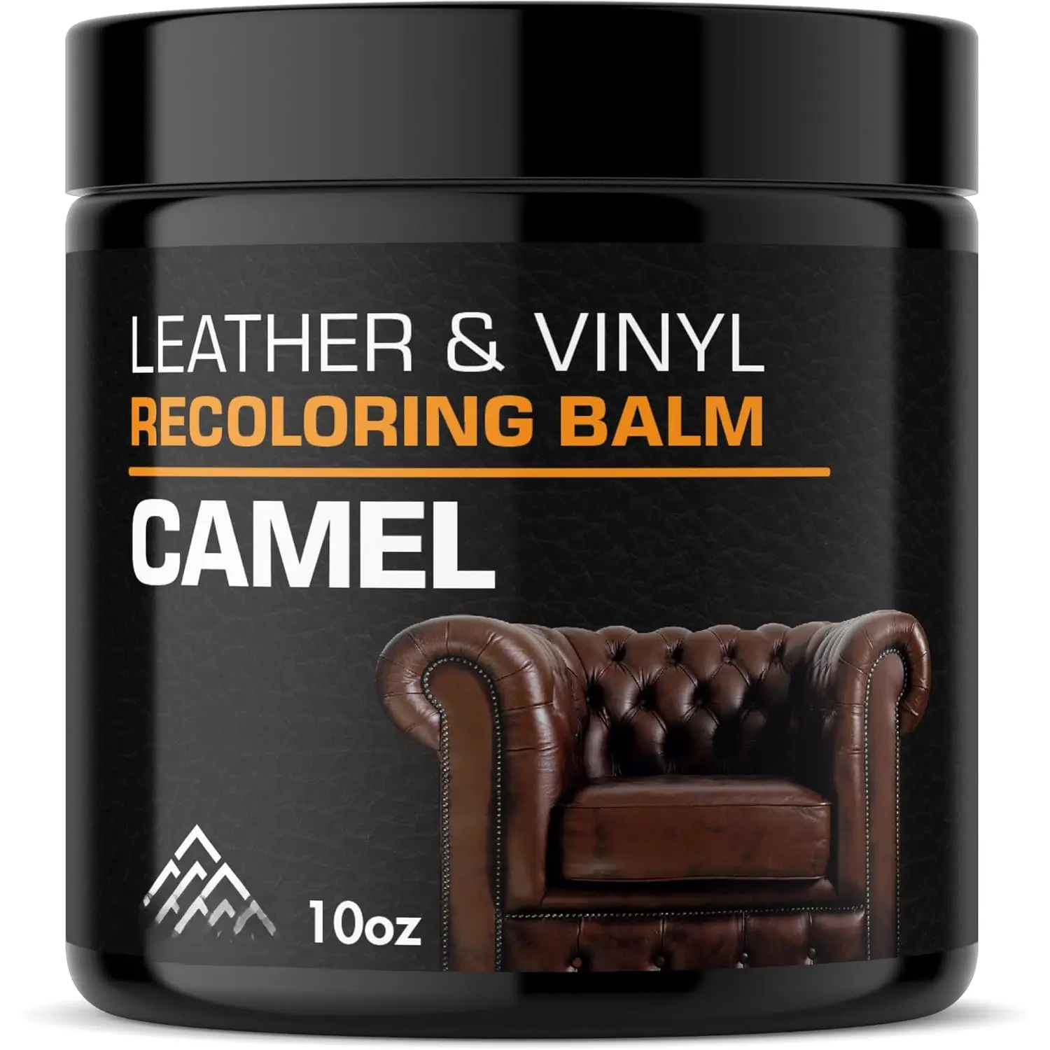 Leather Recoloring Balm, Color Restorer for Couches and  Seats, Leather Scratch Remover and Dye, 10 oz