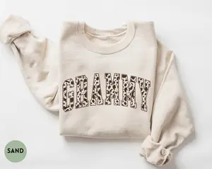 Grammy  Short Sleeve T-SHIRT / Sweatshirt  , Cow Print Grammy tee , New Grandma Gifts, Gift For Grammy, Western Grammy Gift