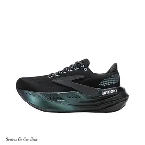 Unisex Black & Teal Running Sneakers, Breathable Knit Upper, Cushioned Foam Sole, Lightweight Athletic Shoes for Sports Enthusiasts