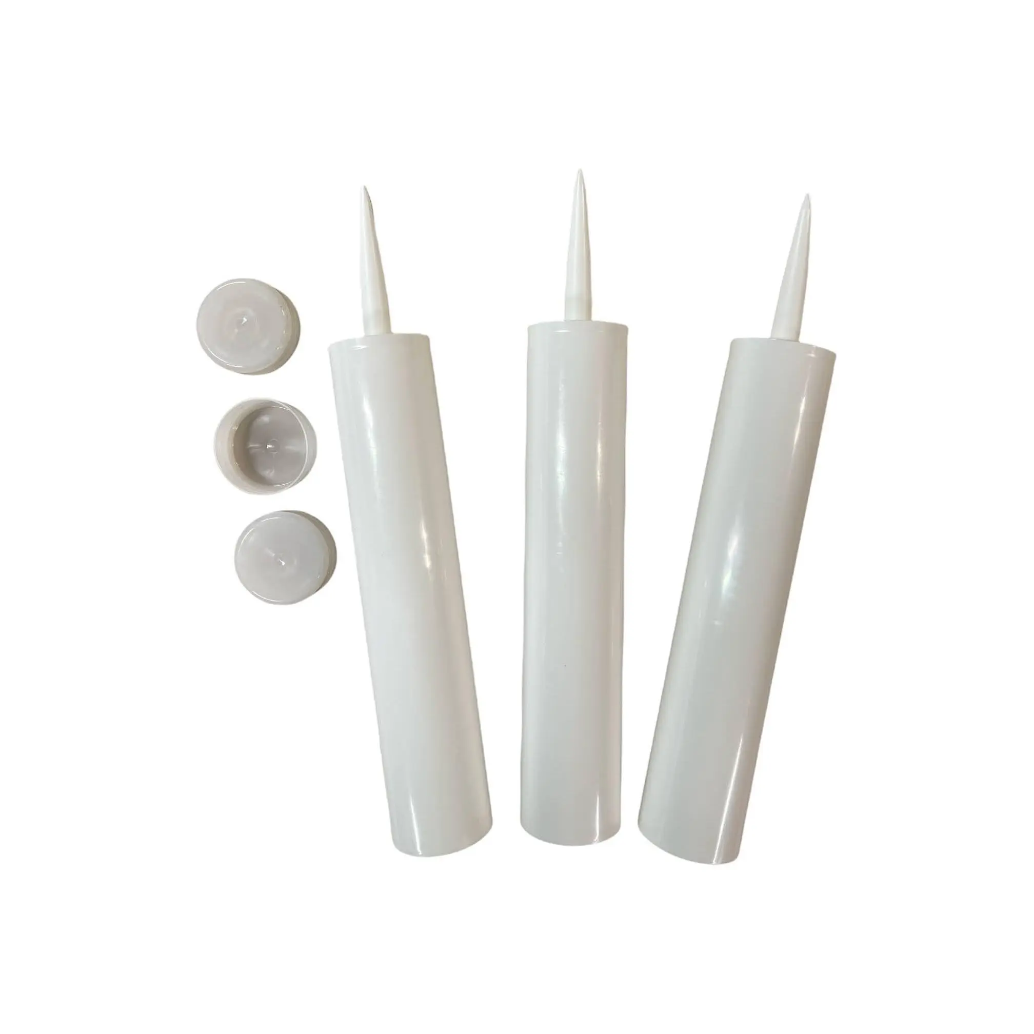 QUART SIZE - EMPTY CAULK TUBE - FILLABLE CAULKING CARTRIDGE - 3 Pack