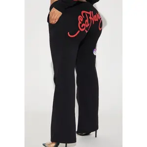 Ed Hardy NYC Wide Leg Pant - Black L