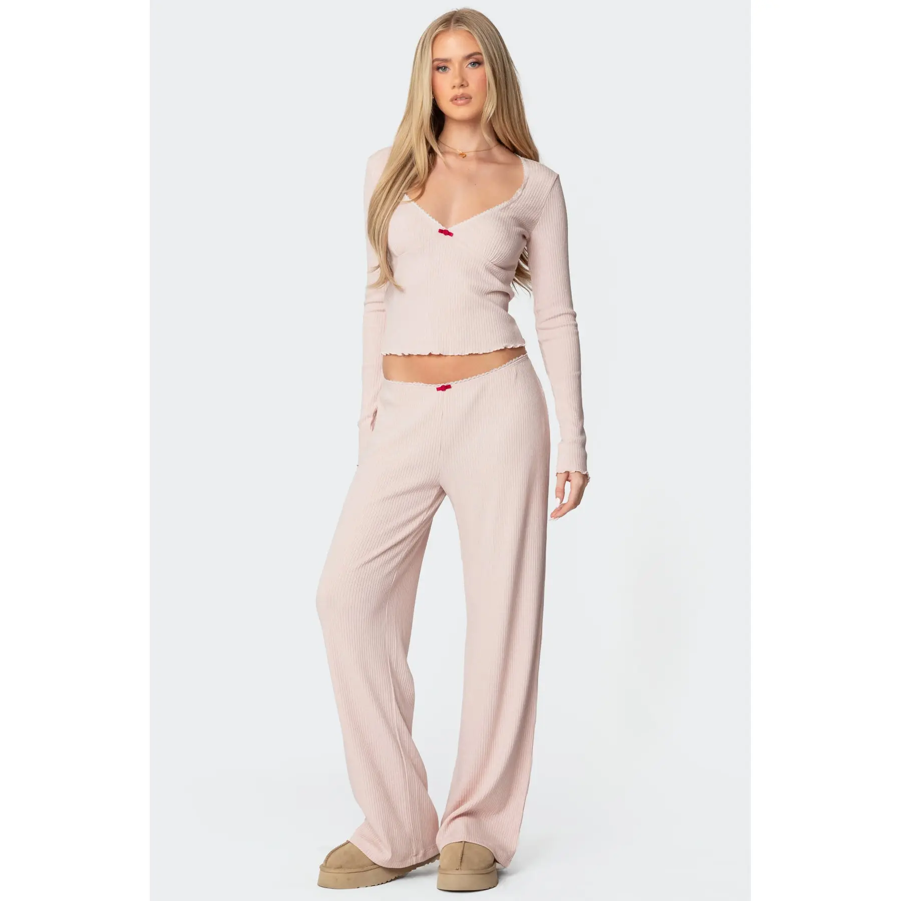 Roselle Ribbed Pants Roselle Ribbed Pants