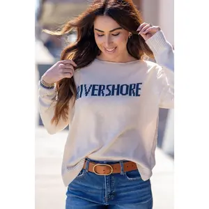 Rivershore Side Slit Sweater