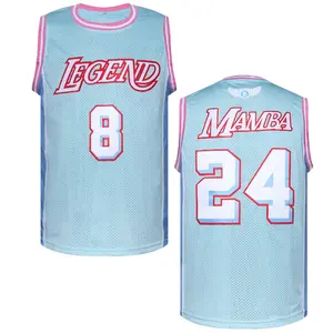 Men'S Embroidered Basketball Jersey, Stylish Sports Tank Top for Men