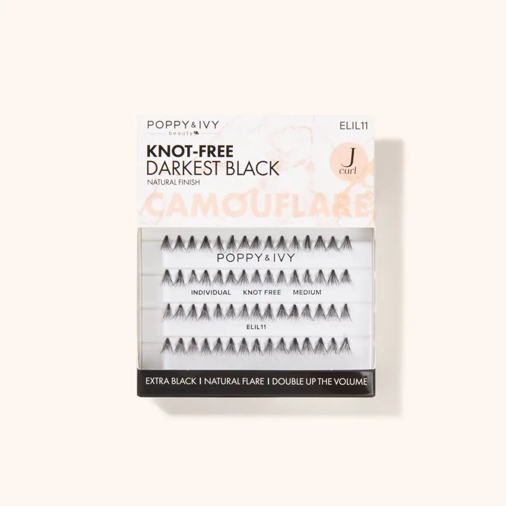 Camouflare Individual Knot Free Lash Clusters - Medium - DIY Lash Extension