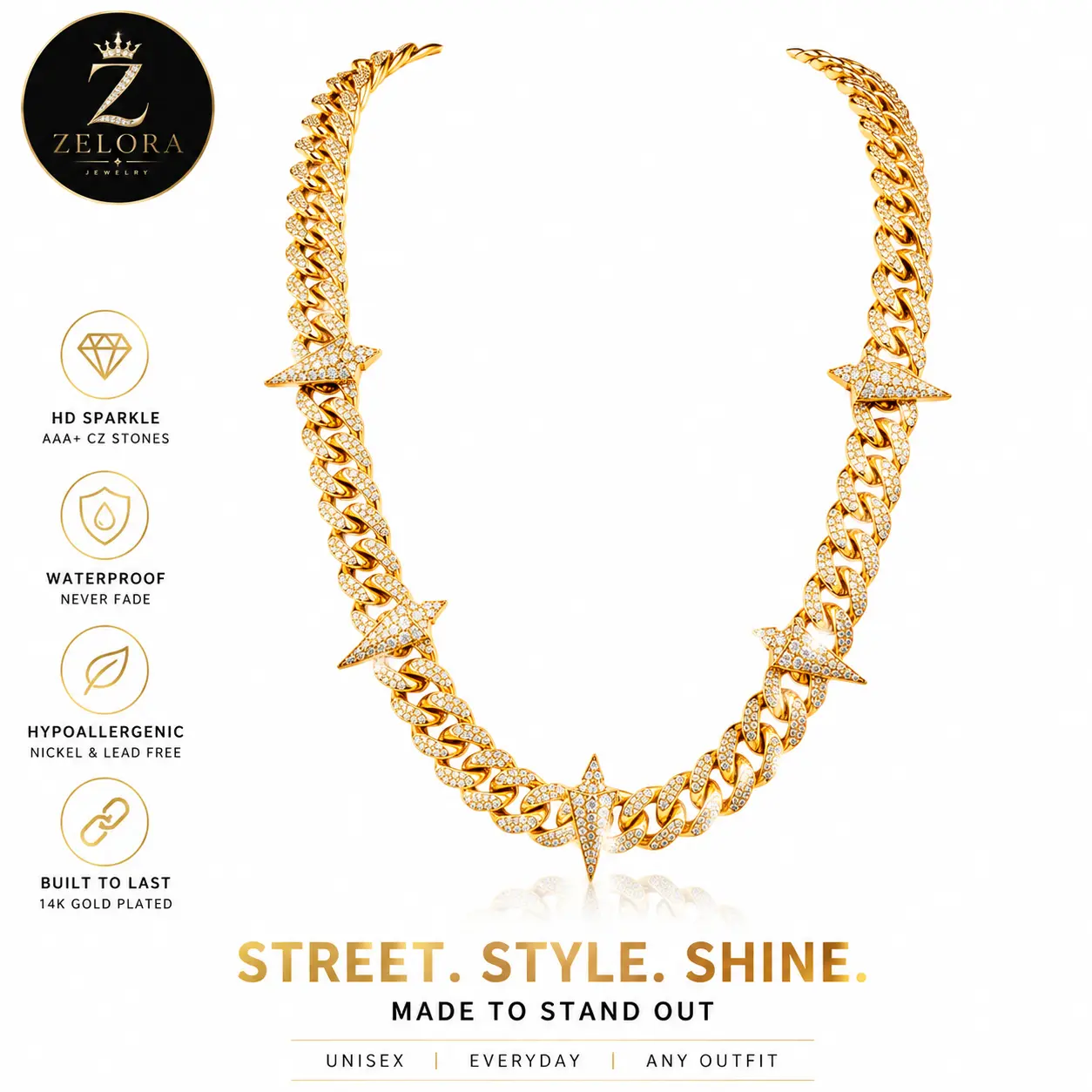 Viral Black Panther Iced Out Necklace, Cuban Link Chain for Men & Women, Fierce Animal Pendant, Hip Hop Streetwear Statement Jewelry, Trendy Bling Fashion Accessory, Bold Daily Wear, Cool Gift Idea