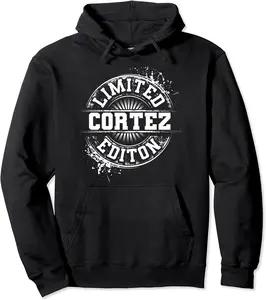 CORTEZ Limited Edition Funny Personalized Name Joke Gift Pullover Hoodie - Judefernan Shop 22B092JXP3DP