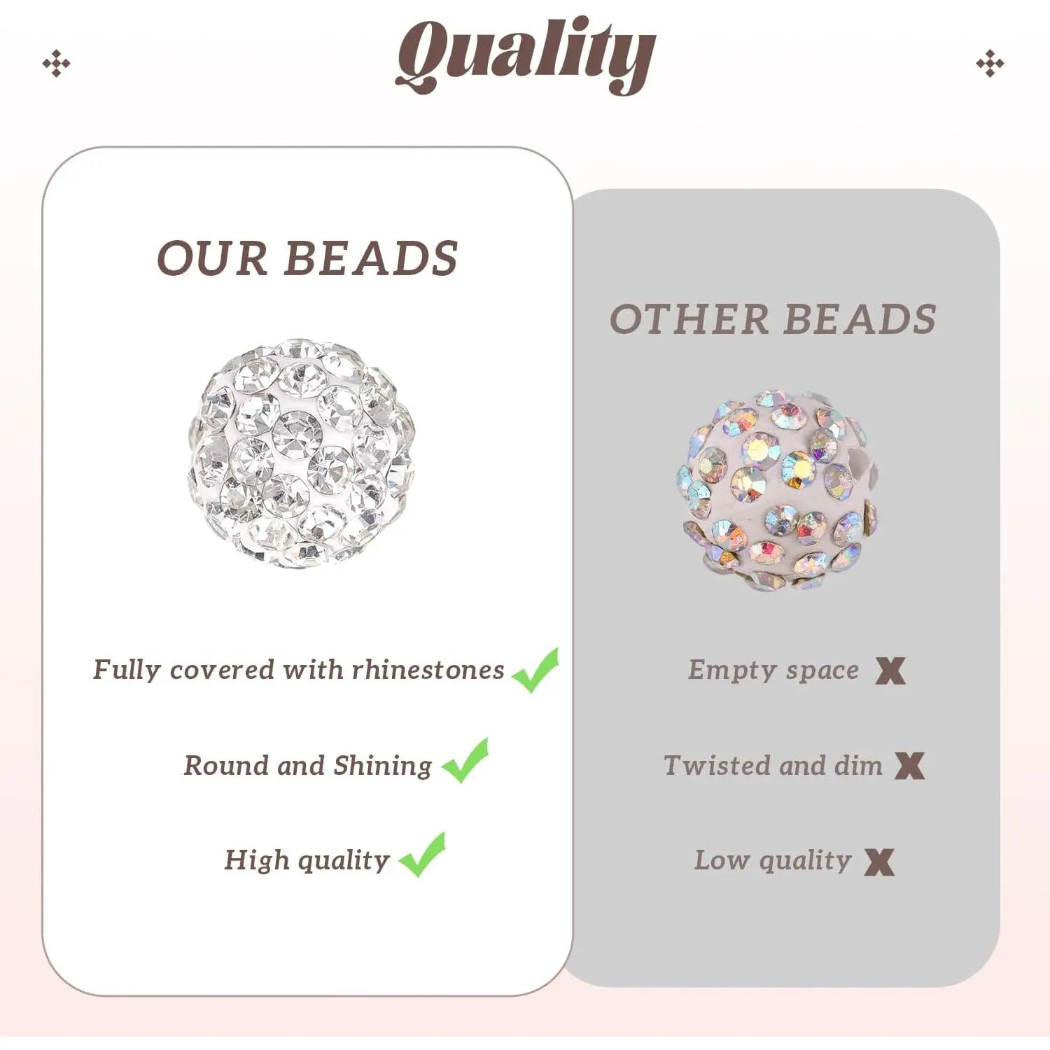 105pcs 10mm Rhinestone Beads for Jewelry Making, Red Shiny Round Disco Ball Beads Bulk, Sparkle Crystal Clay Christmas for Bracelet Baseball Necklace Earring Crafting and DIY 105pcs 10mm Rhinestone Beads for Jewelry Making, Red Shiny Round Disco Ball Beads Bulk, Sparkle Crystal Clay Christmas for Bracelet Baseball Necklace Earring Crafting and DIY