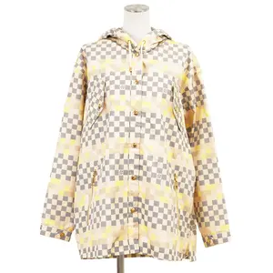 Pre-owned Louis Vuitton Nylon Small Leather Goods Damier Twill Hoodie Jacket