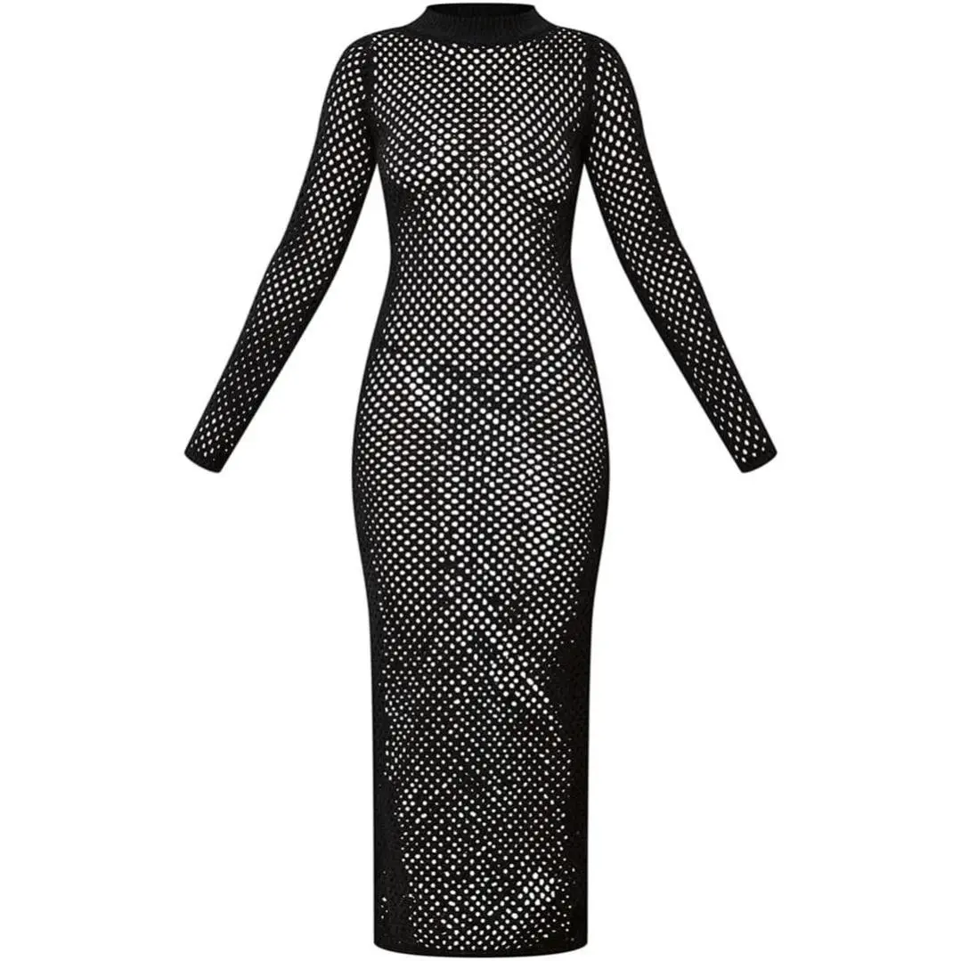 self portrait knit bow dress Black Knit Bow Mini Dress – Club21.com