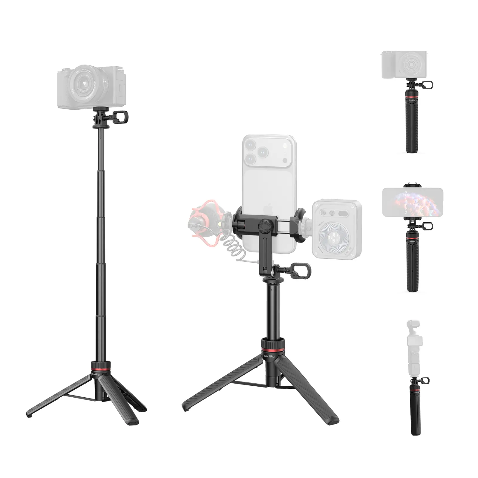 SmallRig VT-17 3-in-1 Multifunctional Travel Tripod