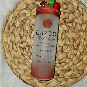 Red Berry Ciroc Glass Tumbler Drinkware Cup