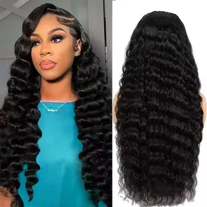 Loose Deep Wave 30 Inch Lace Front Wigs Human Hair 13x4 HD Lace Frontal Wigs for Women 5x5 Glueless Wigs Pre Plucked with Baby Hair