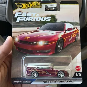 Hw Premium Nissan 240SX S14 Diecast car Fast and Furious 1:64 scale