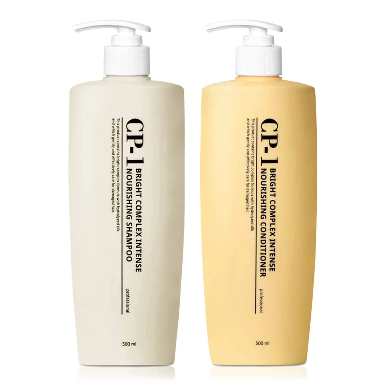 CP-1 Protein Cleansing Shampoo & Conditioner Set, Sulfate-Free Nourishing Haircare with Keratin, Ceramide & Argan Oil for Dry, Damaged Hair (500ml + 500ml)