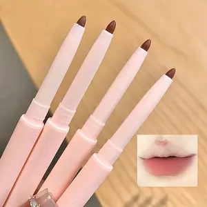 Exquisite lip liner, smooth lines, accurate outline of lip shape, durable and not easy to transfer, four colors optional, easy for beginners to master, to create a perfect fine lip, Lip Liner Pen