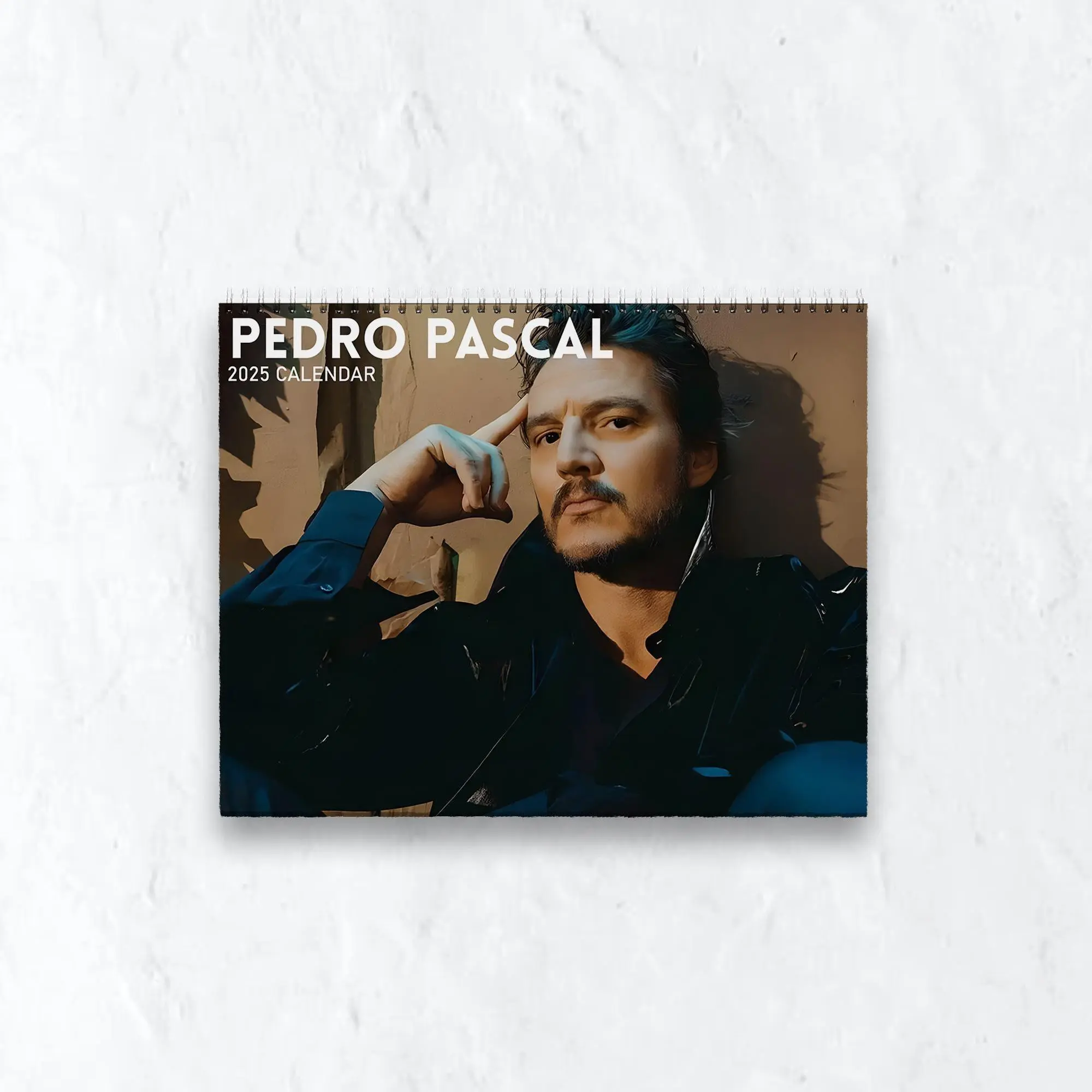 Pedro Pascal 2026 Calendar, Celebrity Fan Wall Planner, Funny Gift for Her, Celebrity Crush Merch, Holiday Celebrity Gift