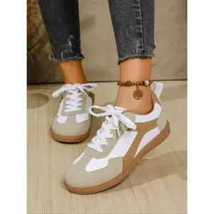 Vintage Leather Training Shoes, Spring & Fall New Season, All-Season Wear, Casual Versatile Leather Upper, Fashionable Comfortable Sole