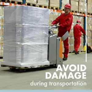 Industrial Wrap Film Roll, Large Size Pe Material, Durable Packaging Solution, Ideal for Secure Wrapping & Protection