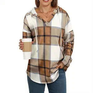 Womens Long Sleeve Tops Fashion Hoodies Pullover Oversized Sweatshirts Casual Loose Fit Shirts