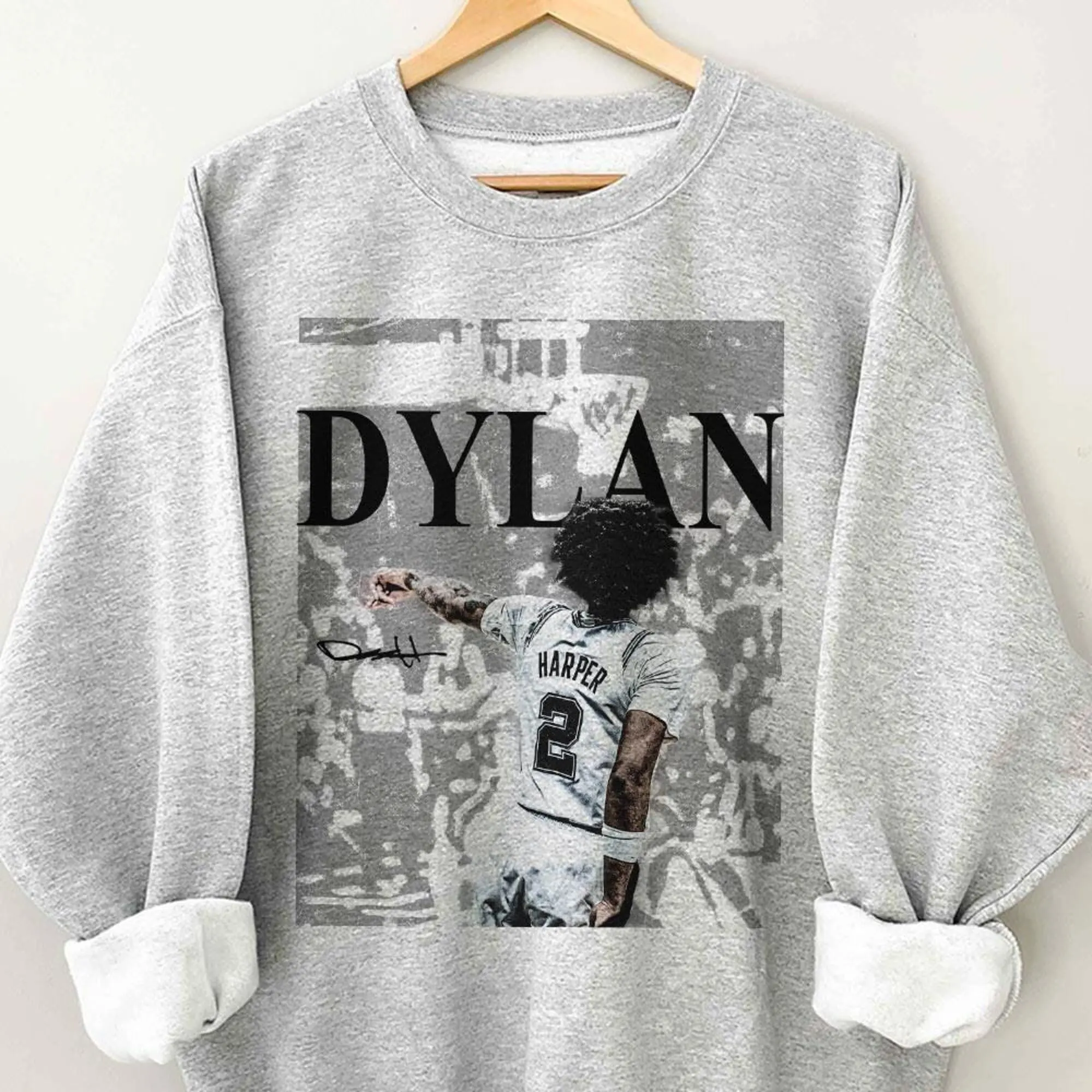 Dylan Harper Basketball Vintage Sweatshirt