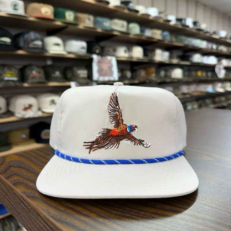 Bright Pheasant Rope Hat - Light Khaki