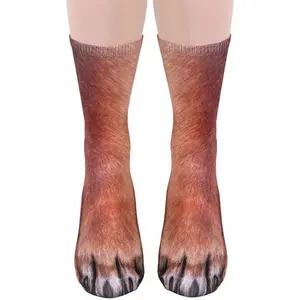 Funny Gift Animal Paw Socks Gag Gifts for White Elephant Gift Exchange FreeNFond