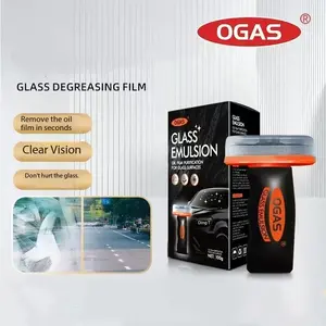 Car Glass Handle Oil Film Cleaner, Strong Waterproof Anti-Fog Rearview Mirror Side Window Coating, Suitable for Washing Not Rubbing, Windshield Cleaner, Car Cleaning Supplies