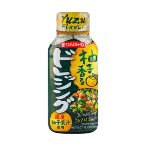 DAISHO Yuzu Ponzu Sauce - Japanese Citrus Flavor for Grilling, Salads, Noodles & Marinades - 150g
