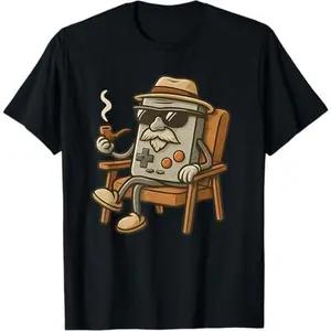 Old Gamer Retro 80s 90s Funny Video Game Controller T-Shirt Shirt Printed in USA