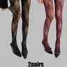 Women's High-Stretch Fishnet Floral Stockings Tights in Wine Color, Perfect for Daily and Everyday Wear in Spring, Fall and Autumn, Comfortable Design Fit, Womenswear
