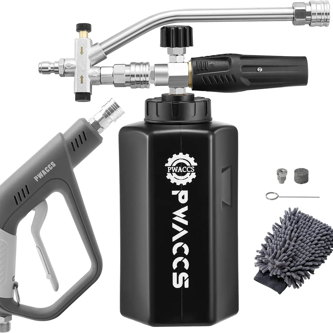 Foam Cannon & Dual Connector 