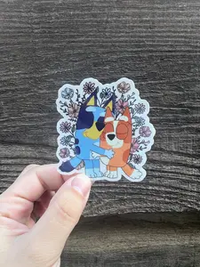 Bluey and Bingo Sticker - Bluey Sticker - Bingo Sticker - Heeler Family - Stickers