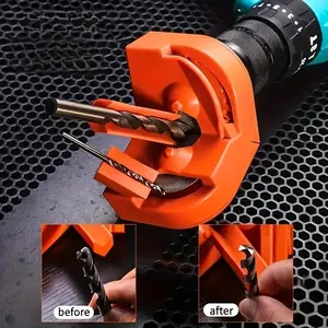 Drill Bit Sharpener, High Precision Grinding Tool, Electric Drill Bit Grinder, Diamond Coated Abrasive Wheel, Durable Design