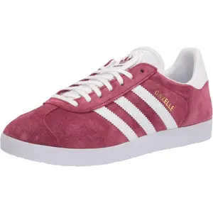 Men's adidas Gazelle Collegiate Burgundy/Ftwr Wht-Gld Mtllic (B41645)