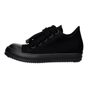 Rick Owens DRKSHDW Jumbolace Low Triple Black Sneaker