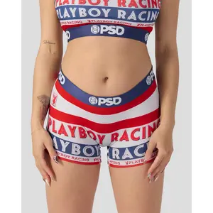 PSD Womens Playboy Racing Boy Short Underwear - Comfortable, Breathable, Ultra-light Fabric