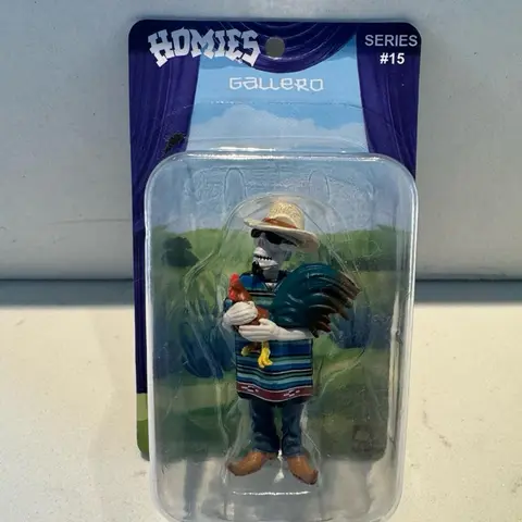 DGA Collectibles HOMIES Mini Figurine -Height- 1.75 inches-Series 15 GALLERO Collectible Figure