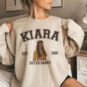 KIARA obx trending sweatshirt, Inspired TV Show Outer Banks Characters Group Sweatshirt Shirt