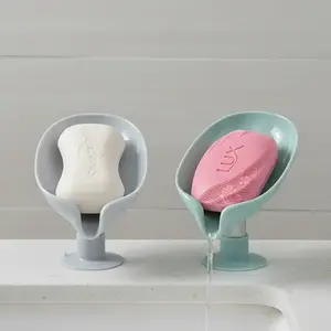 Creative Soap Dish, Soap Saver, Bathroom Suction Cup Drain Holder, Kitchen Storage Rack, Perfect Gift for Christmas & New Year, Home Use