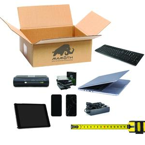 Mamoth Medium eBox 24x20x10 inches for 30 lbs Electronics with Return Label & Tamper Security for Laptops Routers Tablets Keyboards Phones Cables Hard Drive Cameras RAM