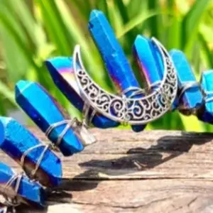 Beautiful Raw Crystal Crowns