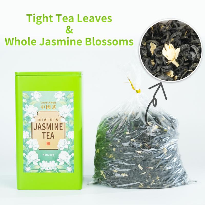 Oriental Jasmine Green Tea Loose Leaf Premium Floral Tea
